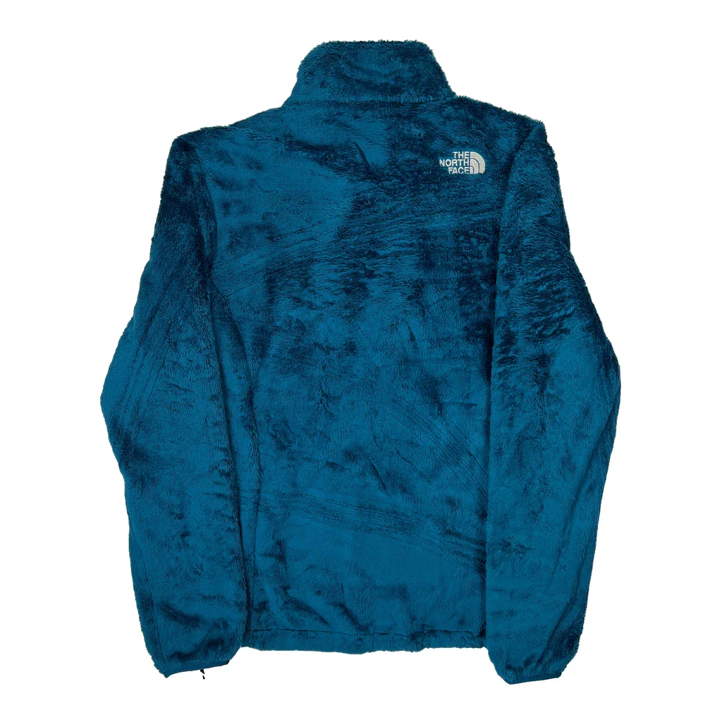 The North Face Fleece Jacket - Large Blue Polyester - Image 2