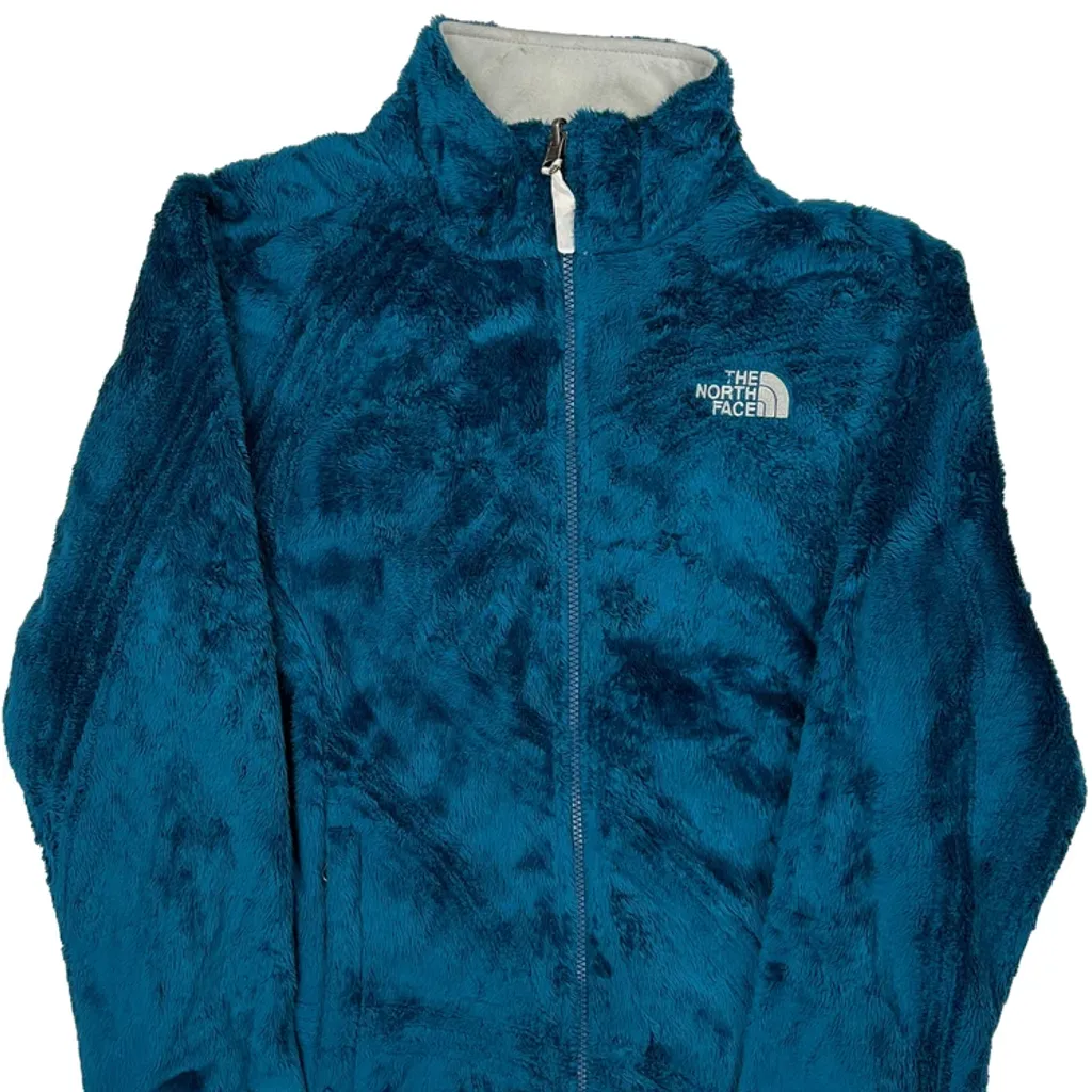 The North Face Fleece Jacket - Large Blue Polyester - Image 6