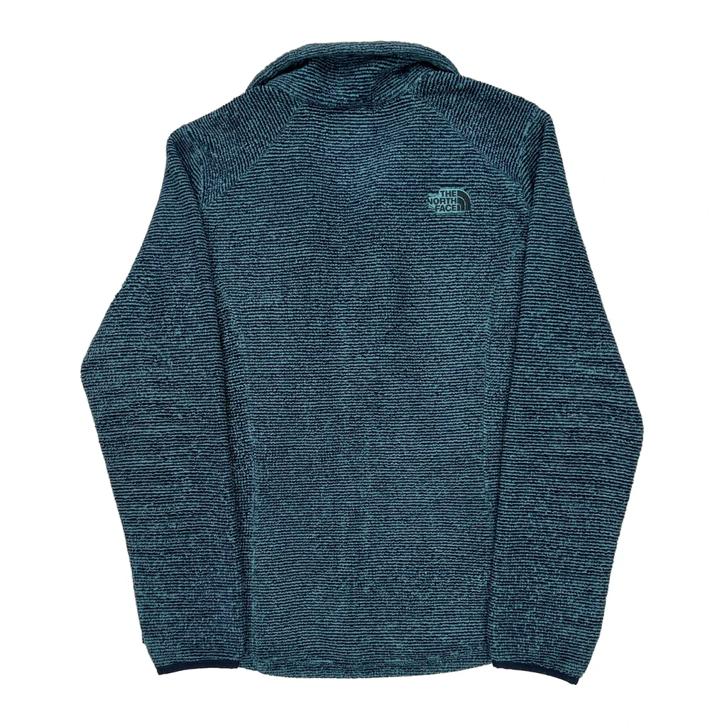 The North Face Fleece Jacket - Large Blue Polyester - Image 2