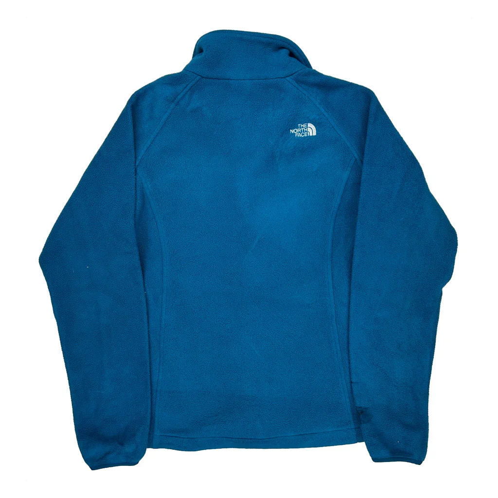 The North Face Fleece Jacket - Large Blue Polyester - Image 2