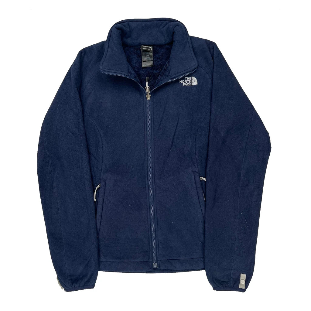 The North Face Fleece Jacket - Medium Blue Polyester