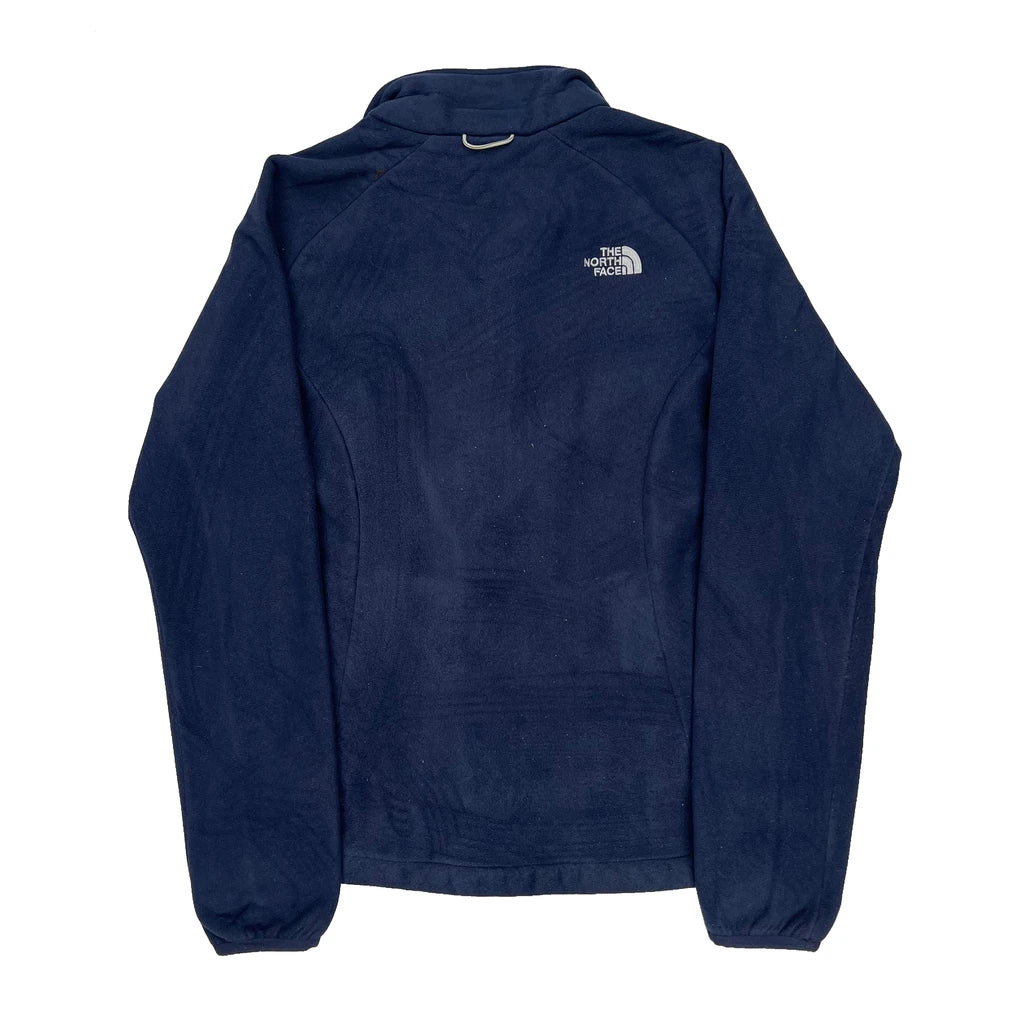 The North Face Fleece Jacket - Medium Blue Polyester - Image 2