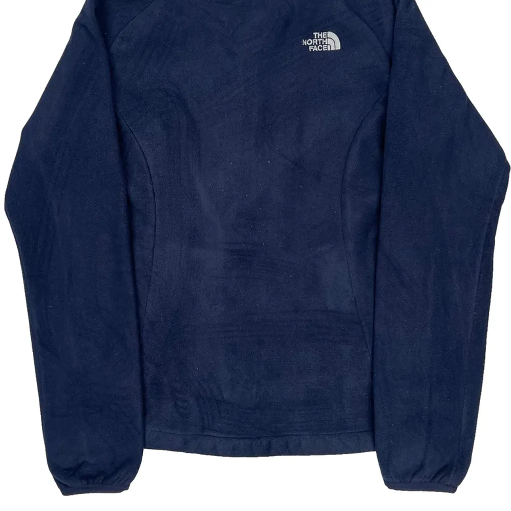 The North Face Fleece Jacket - Medium Blue Polyester - Image 7