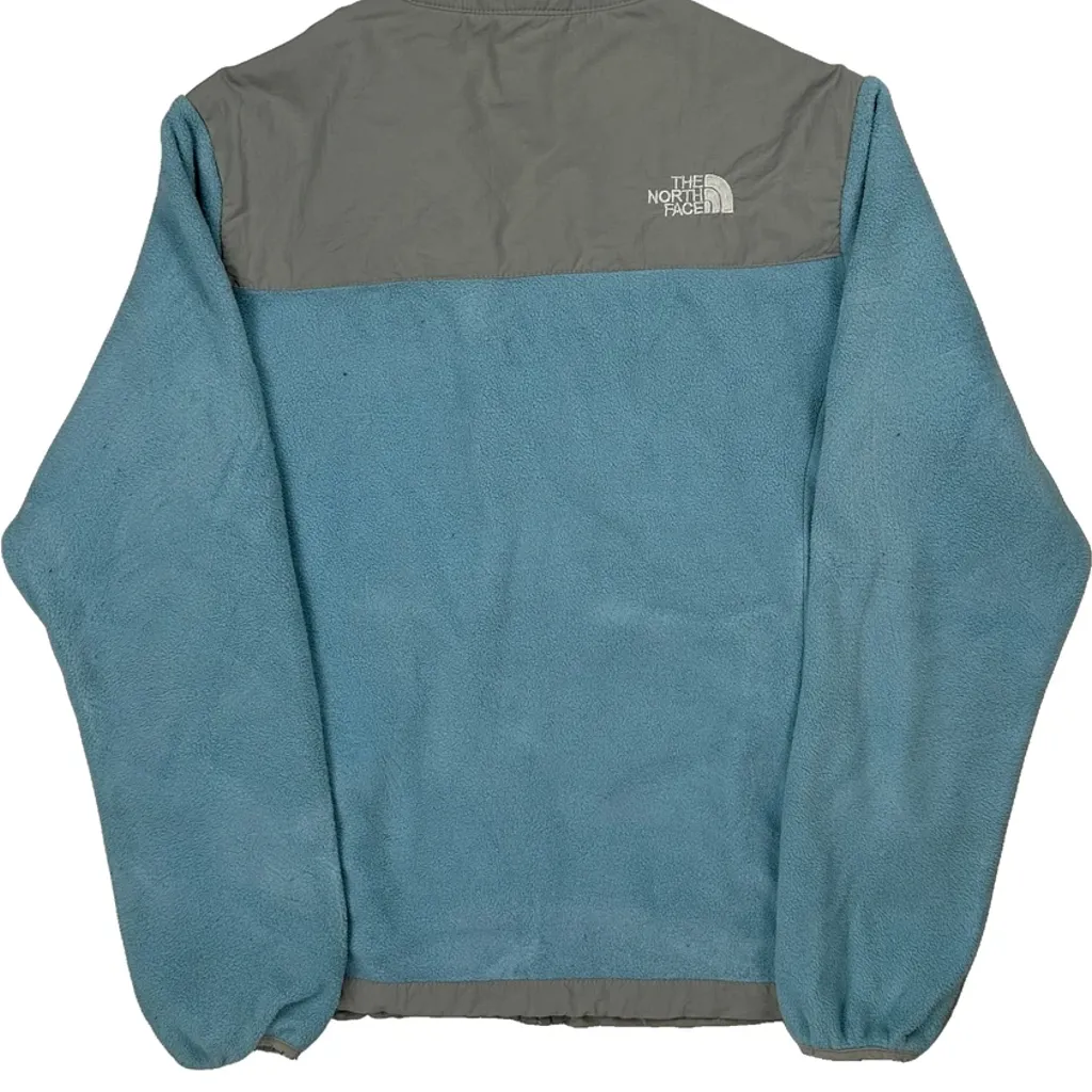 The North Face Fleece Jacket - Medium Blue Polyester - Image 7