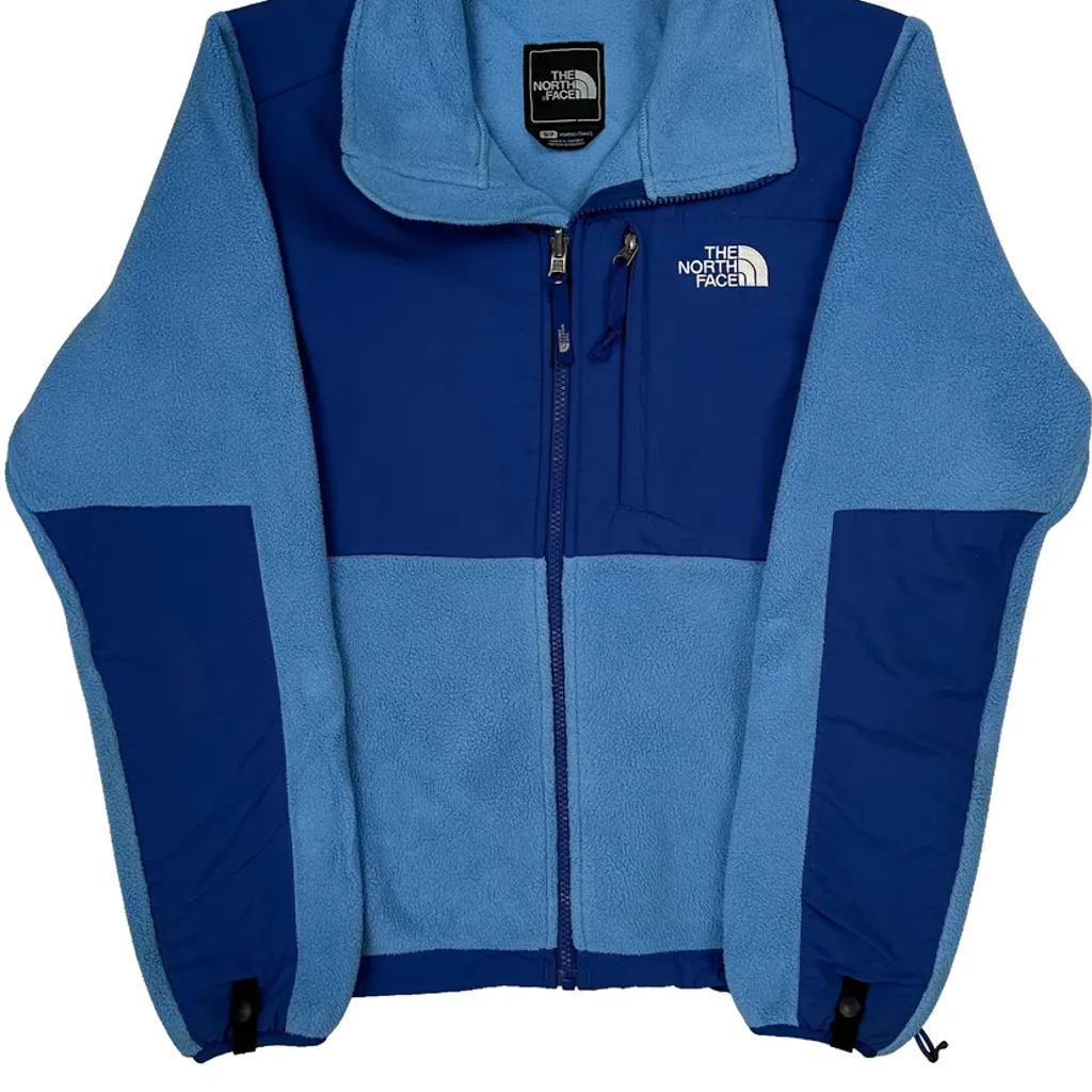 The North Face Denali Fleece Jacket - Small Blue Polyester - Image 4