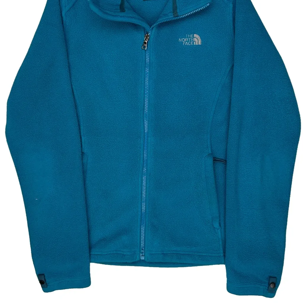 The North Face Fleece Jacket - Small Blue Polyester - Image 5