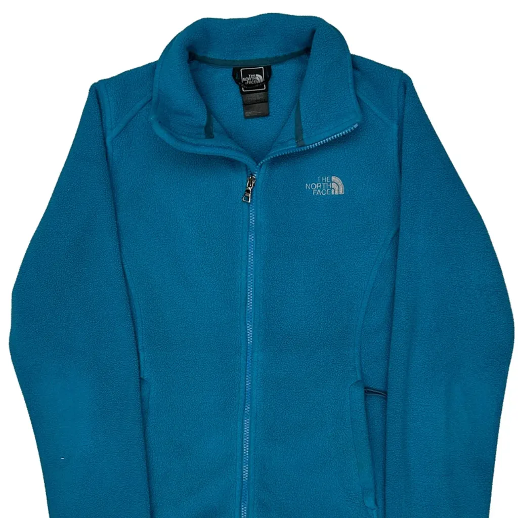 The North Face Fleece Jacket - Small Blue Polyester - Image 6
