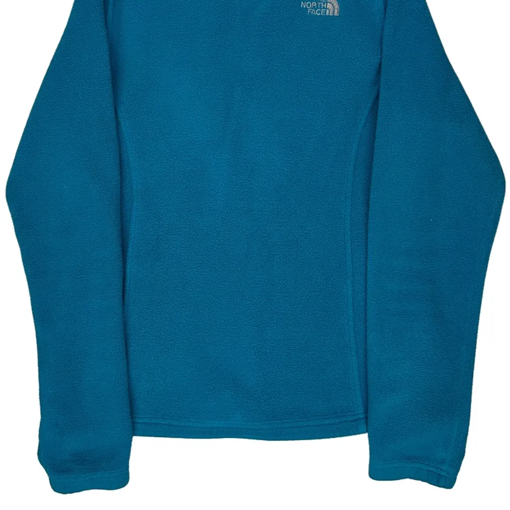 The North Face Fleece Jacket - Small Blue Polyester - Image 7