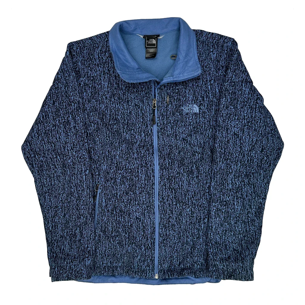 The North Face Fleece Jacket - XL Blue Polyester