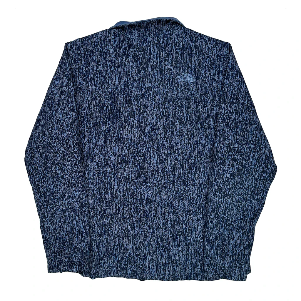The North Face Fleece Jacket - XL Blue Polyester - Image 2