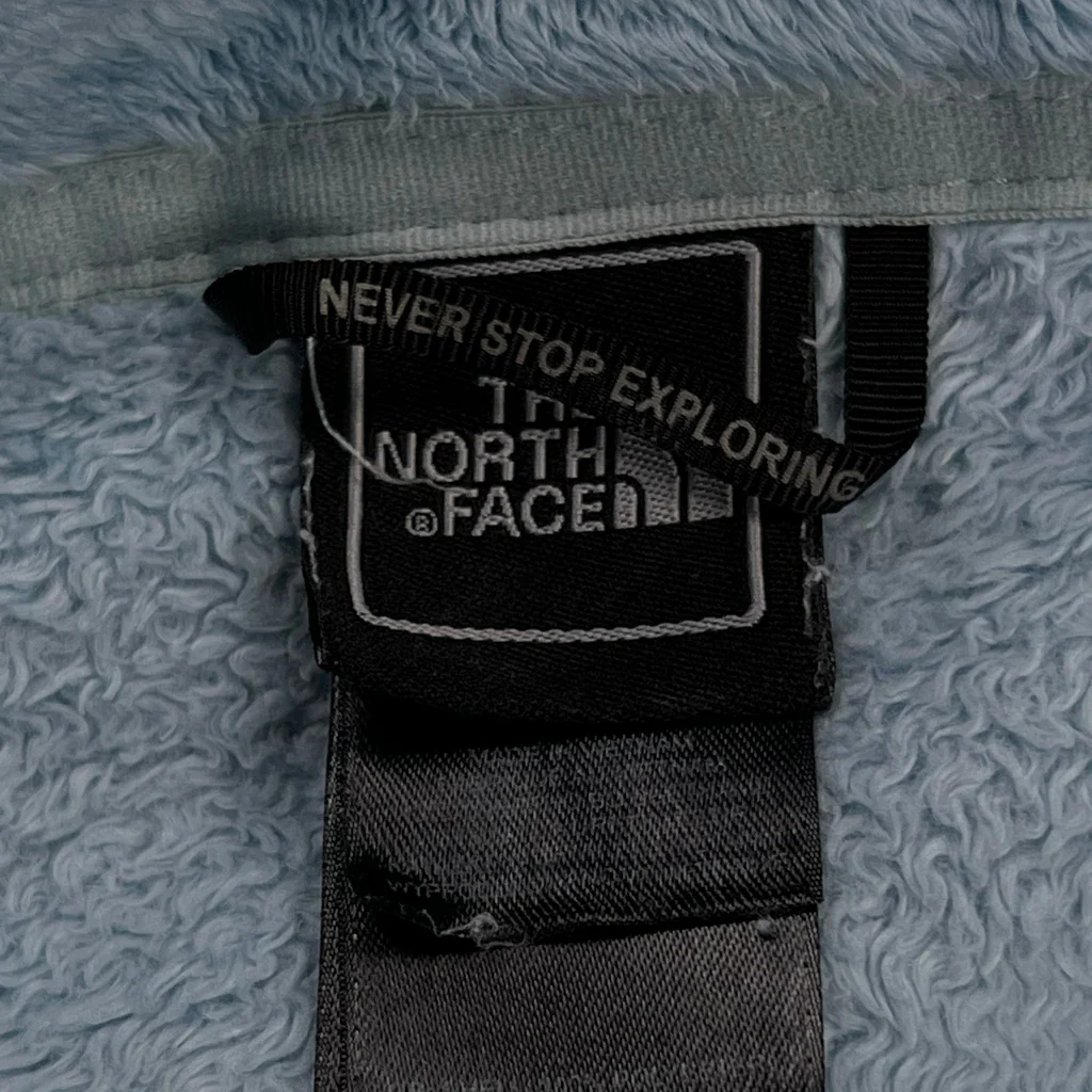 The North Face Fleece Jacket - XL Blue Polyester - Image 3