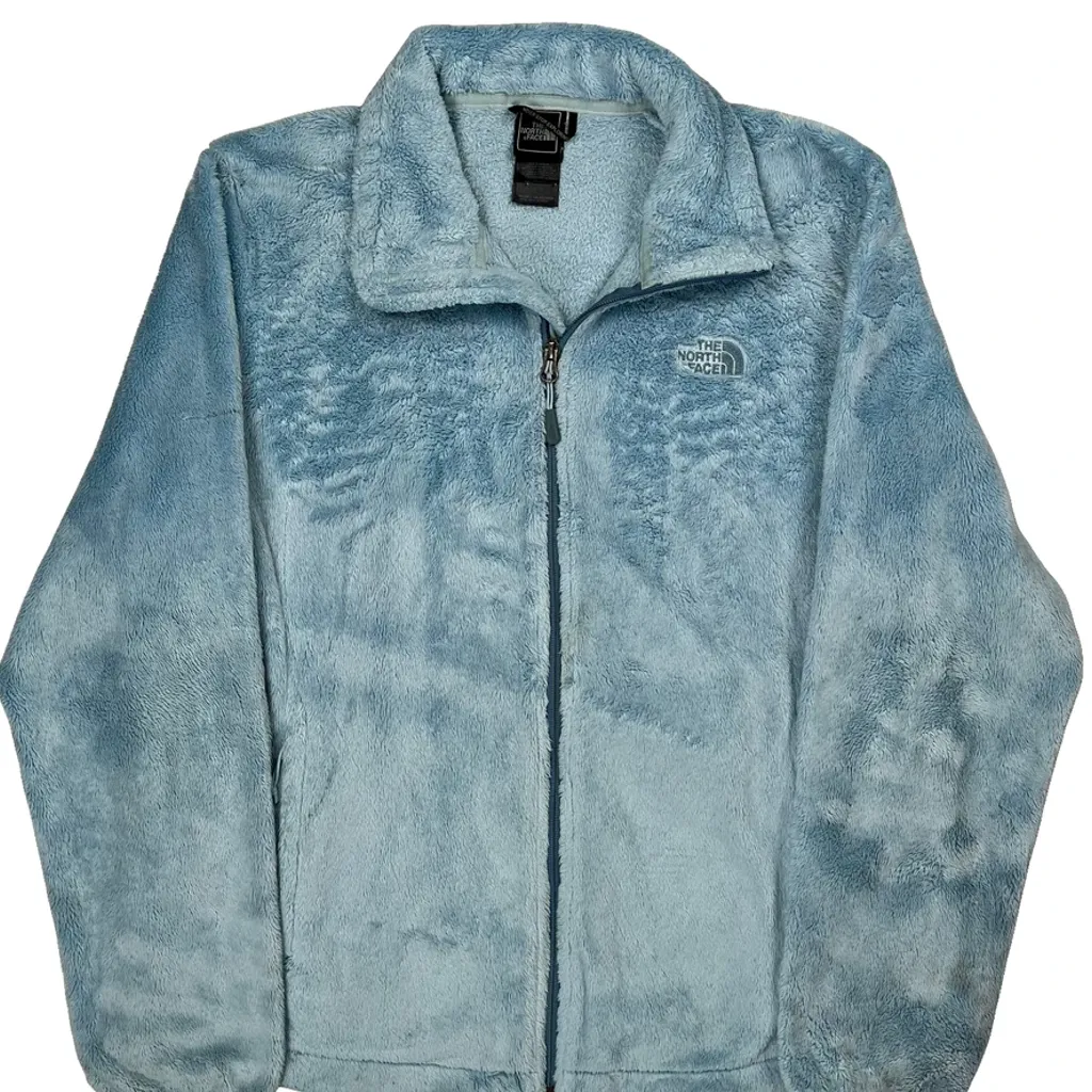 The North Face Fleece Jacket - XL Blue Polyester - Image 6