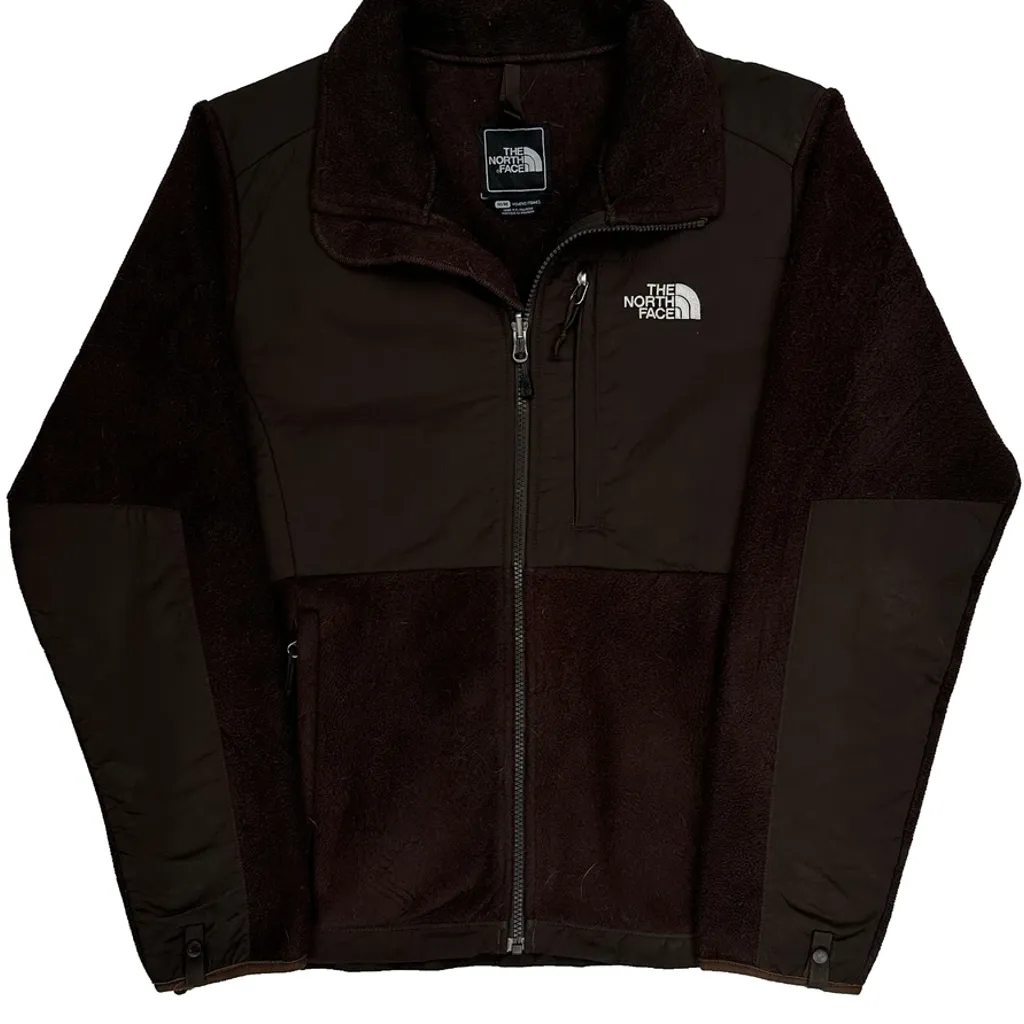 The North Face Fleece Jacket - Medium Brown Polyester - Image 5