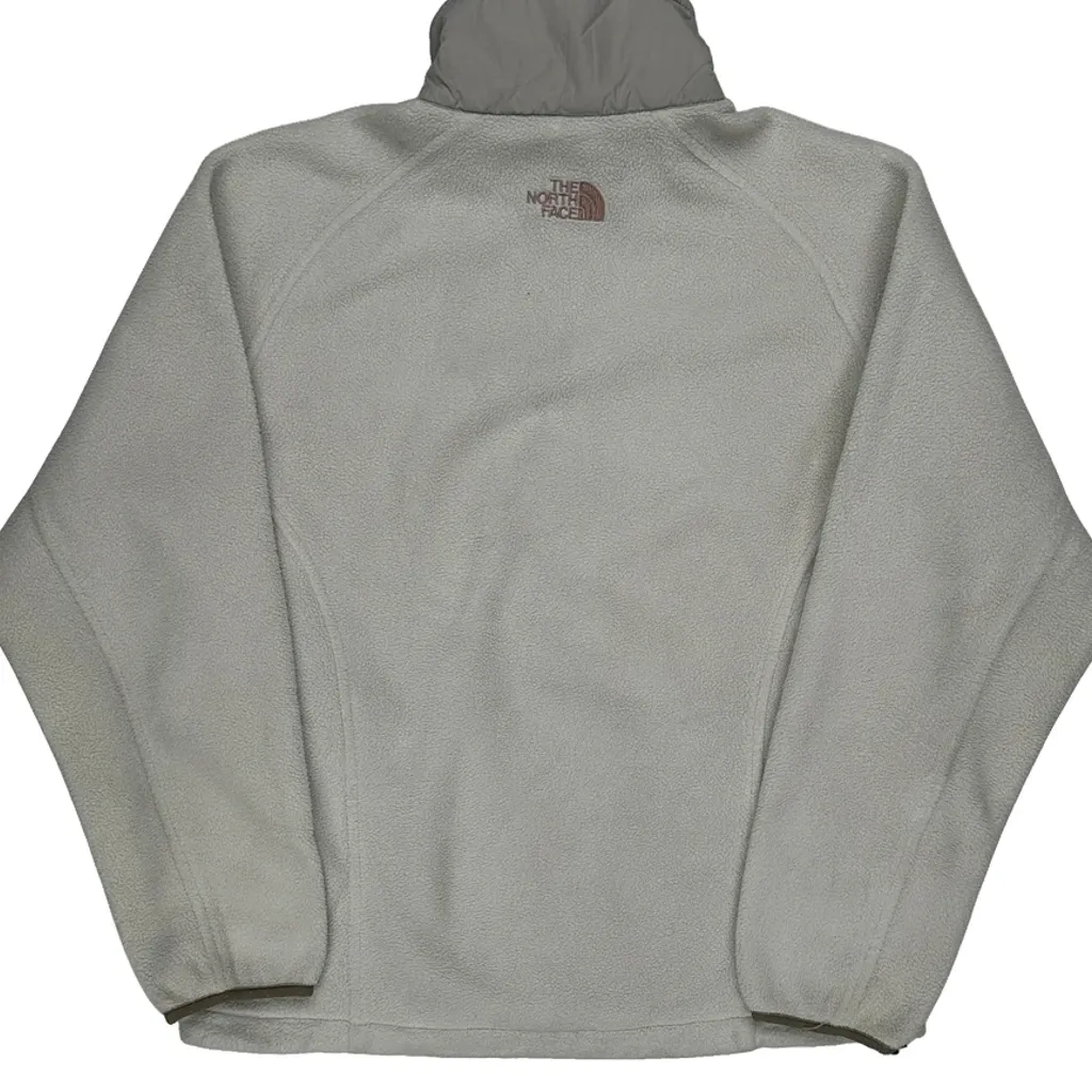 The North Face Fleece Jacket - Large Cream Polyester - Image 7