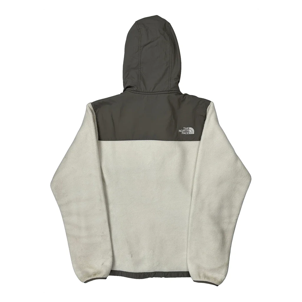 The North Face Denali Fleece Jacket - Medium Cream Polyester - Image 2