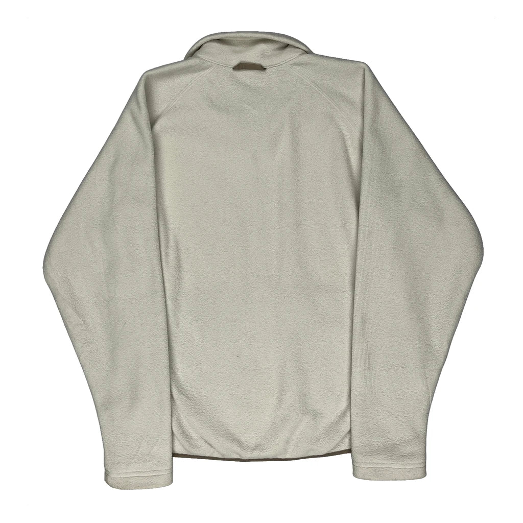 The North Face Fleece Jacket - Small Cream Polyester - Image 2