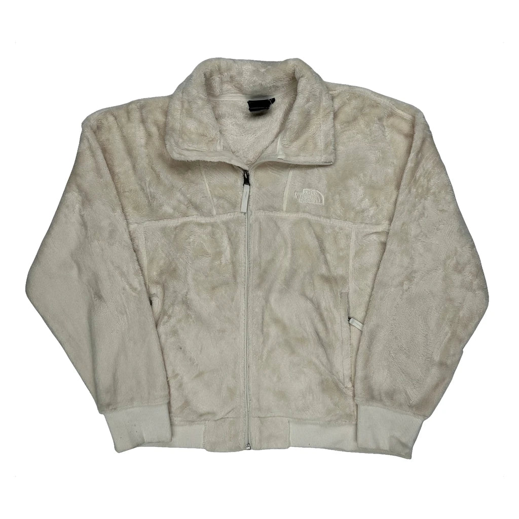 The North Face Fleece Jacket - XL Cream Polyester