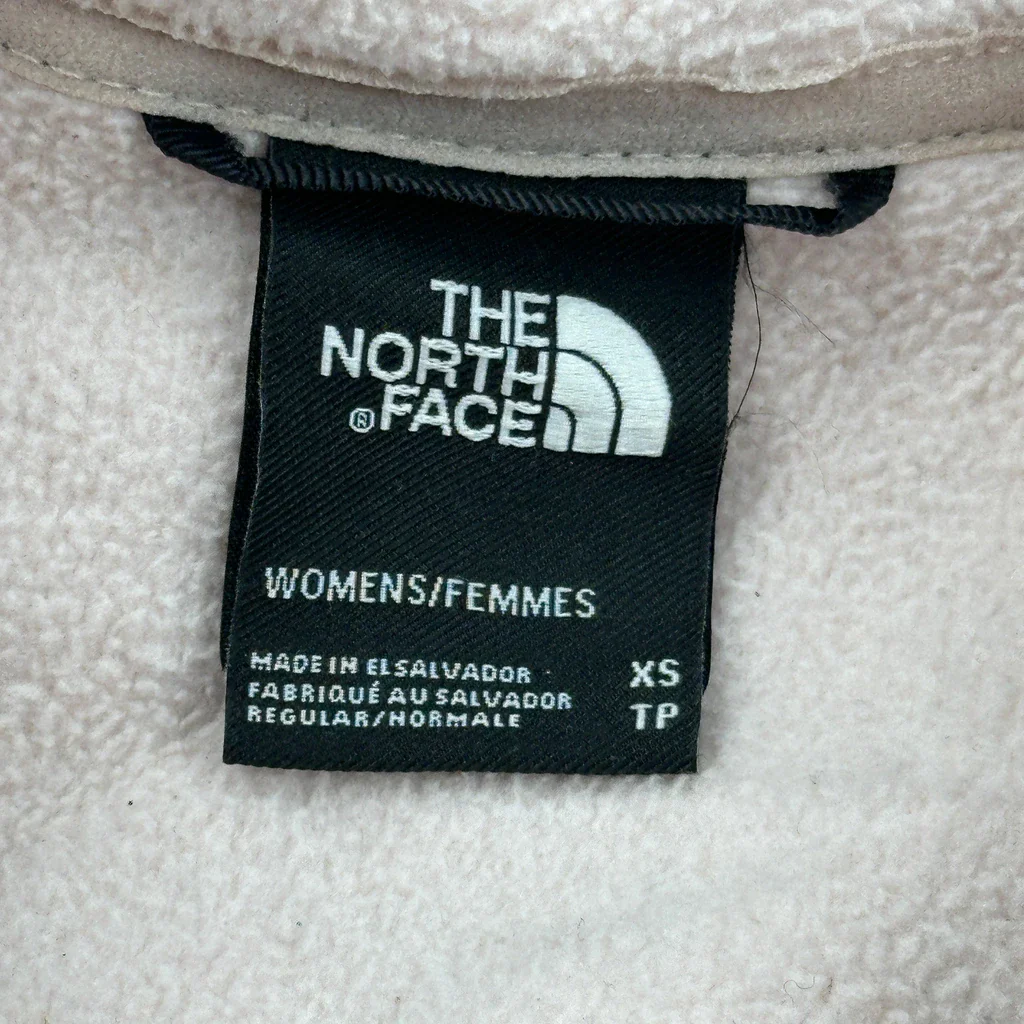 The North Face Fleece Jacket - XS Cream Polyester - Image 4