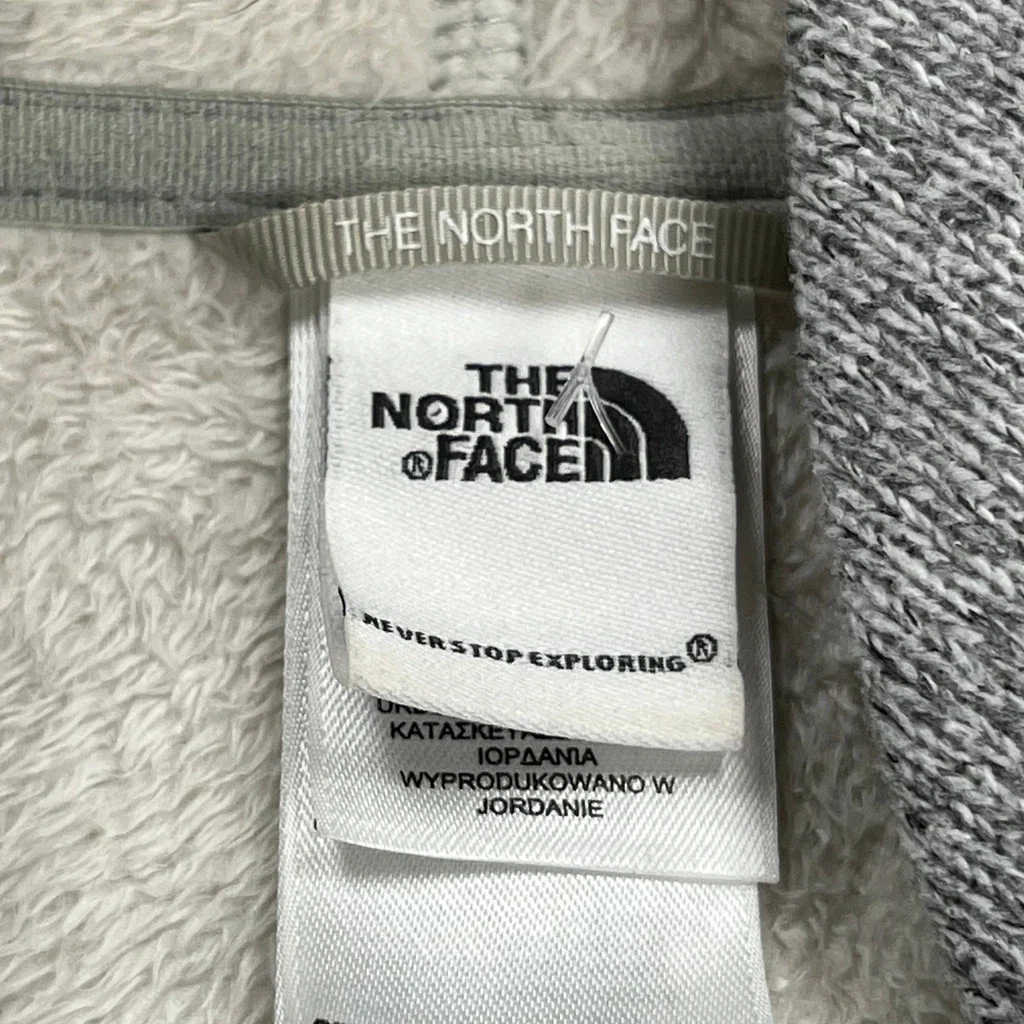 The North Face Fleece Jacket - Medium Gray Polyester - Image 3