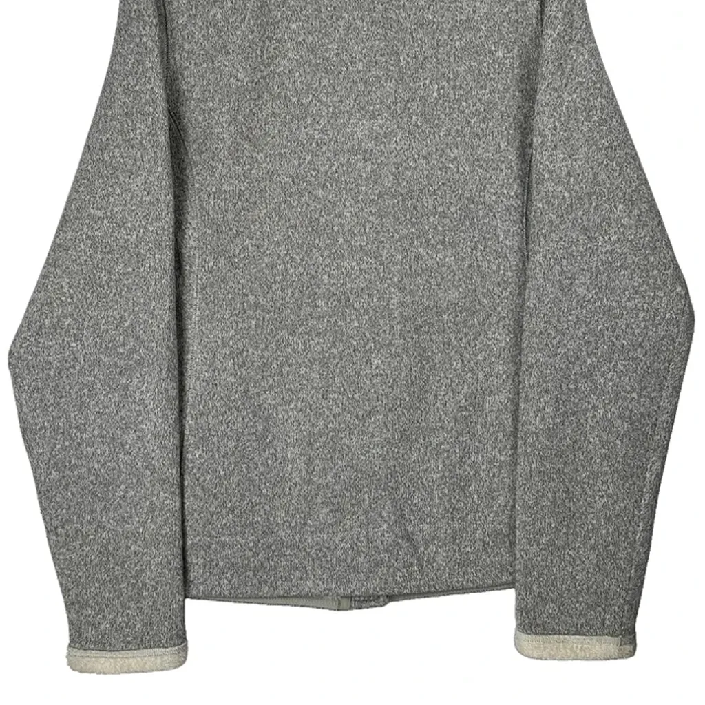 The North Face Fleece Jacket - Medium Gray Polyester - Image 8