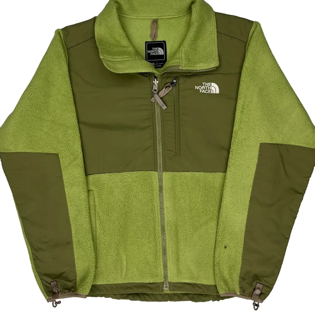 The North Face Denali Fleece Jacket - Large Green Polyester - Image 5
