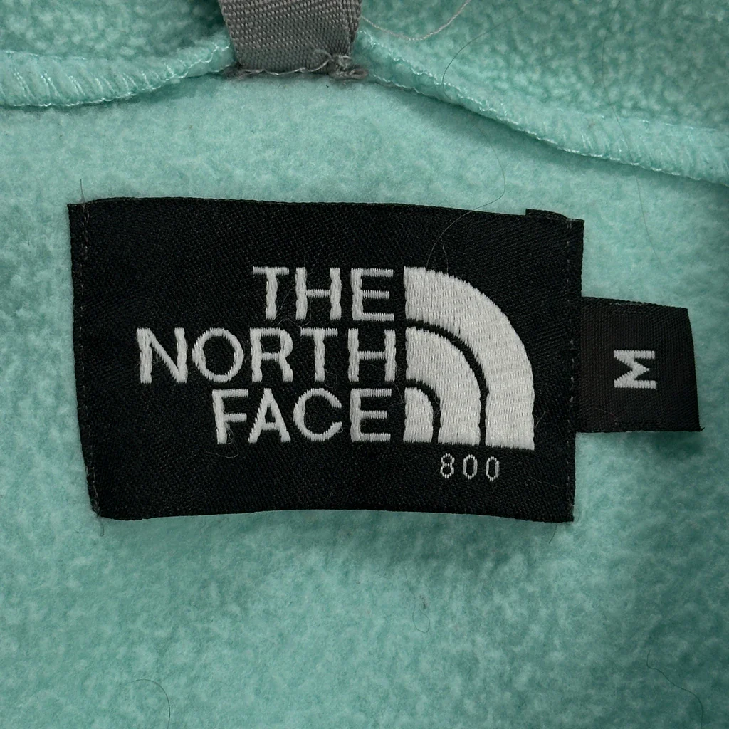 The North Face Denali Fleece Jacket - Medium Green Polyester - Image 3