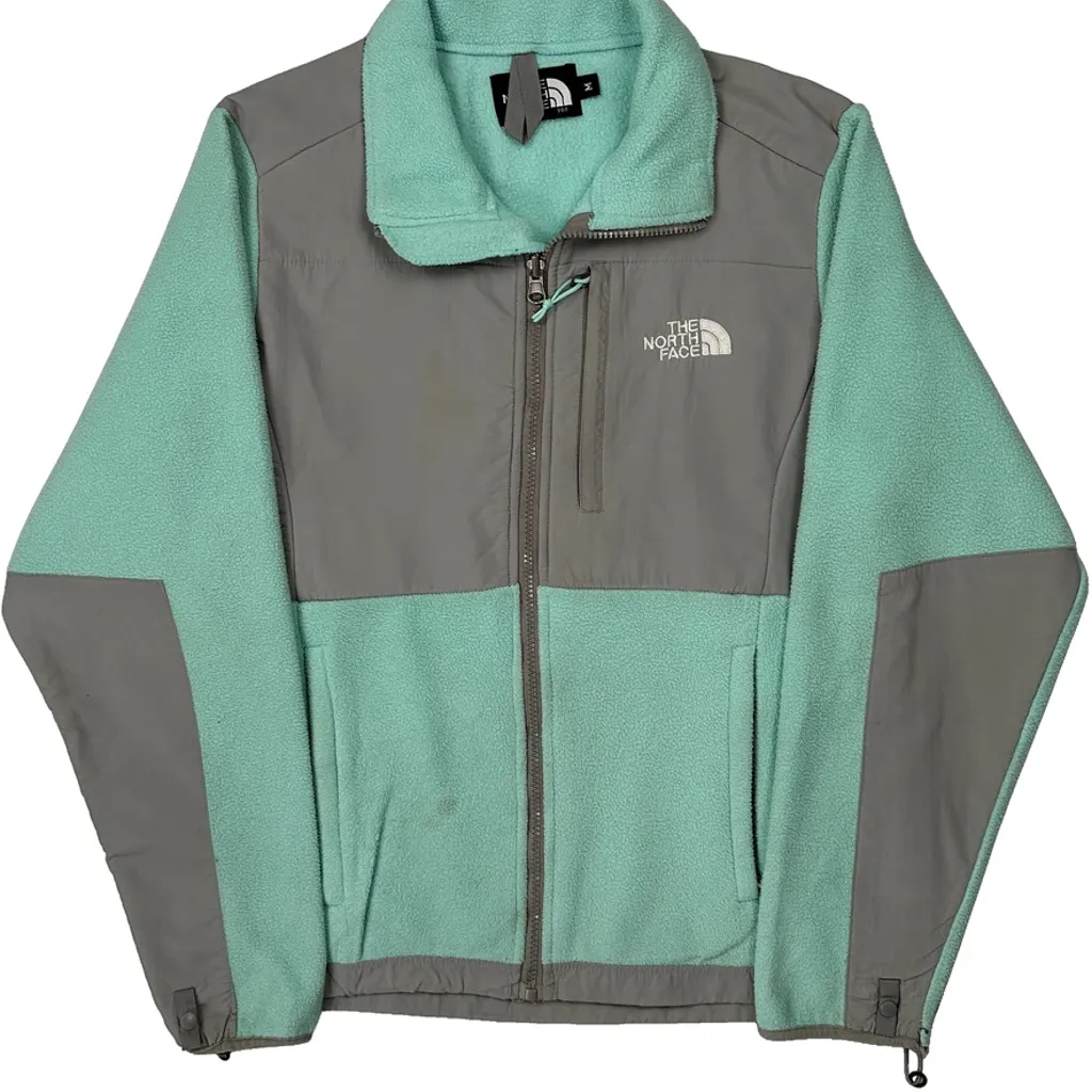 The North Face Denali Fleece Jacket - Medium Green Polyester - Image 4