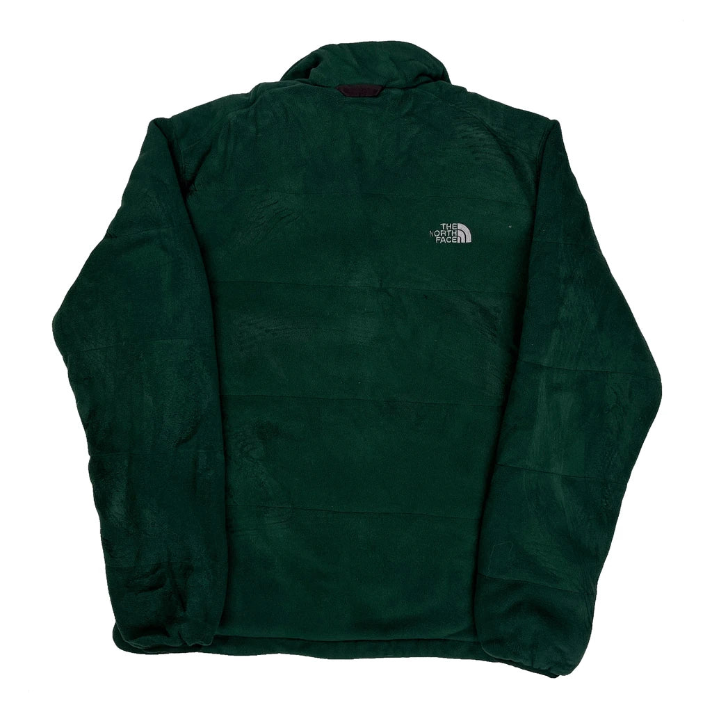 The North Face Fleece Jacket - Medium Green Nylon - Image 2