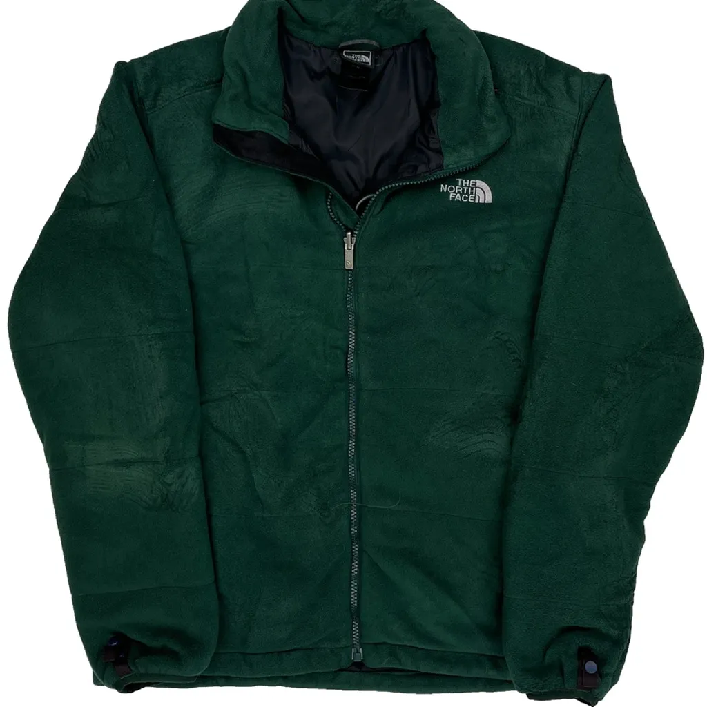 The North Face Fleece Jacket - Medium Green Nylon - Image 7