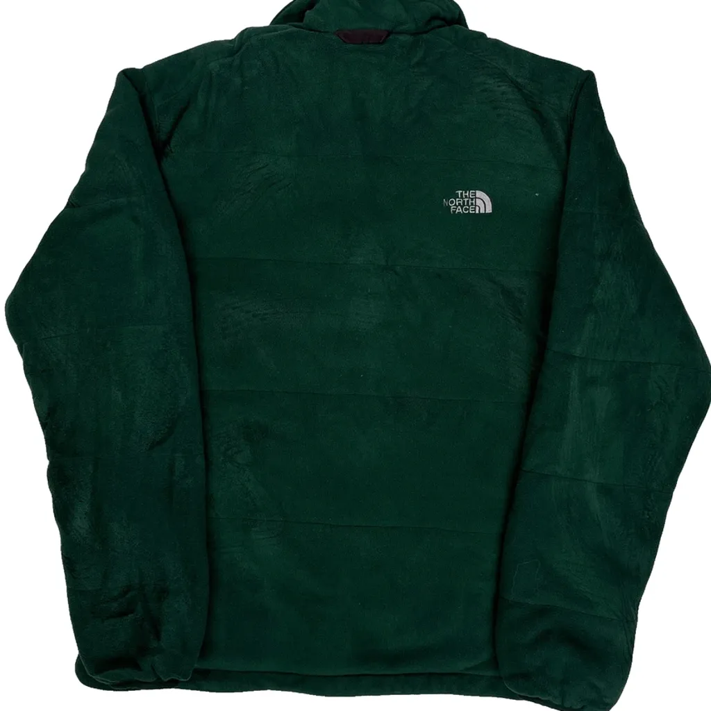 The North Face Fleece Jacket - Medium Green Nylon - Image 8
