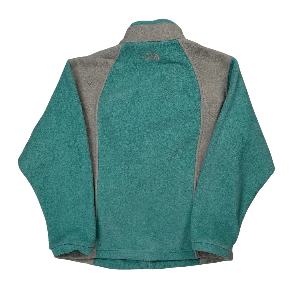 The North Face Fleece Jacket - Small Green Polyester - Image 2