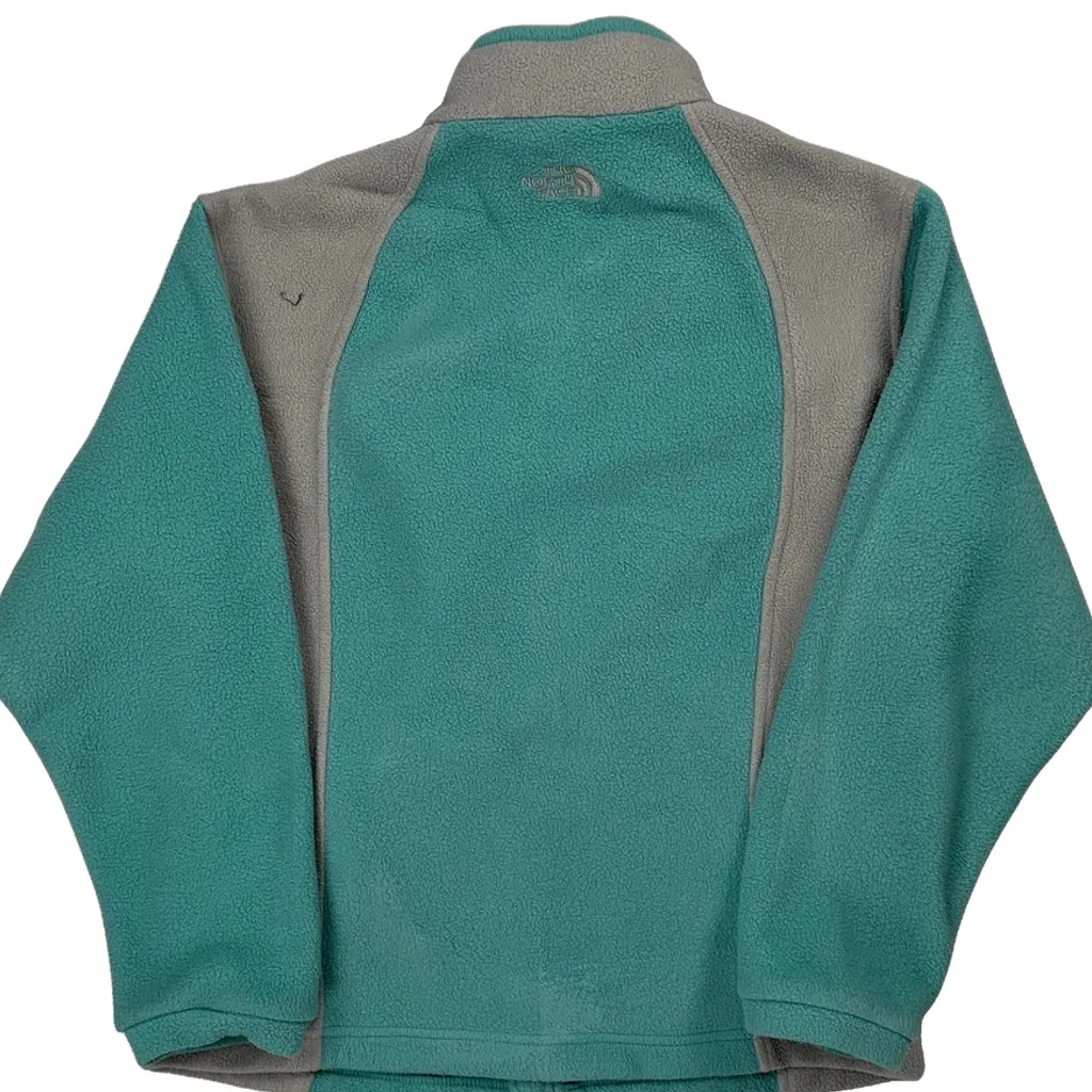 The North Face Fleece Jacket - Small Green Polyester - Image 7