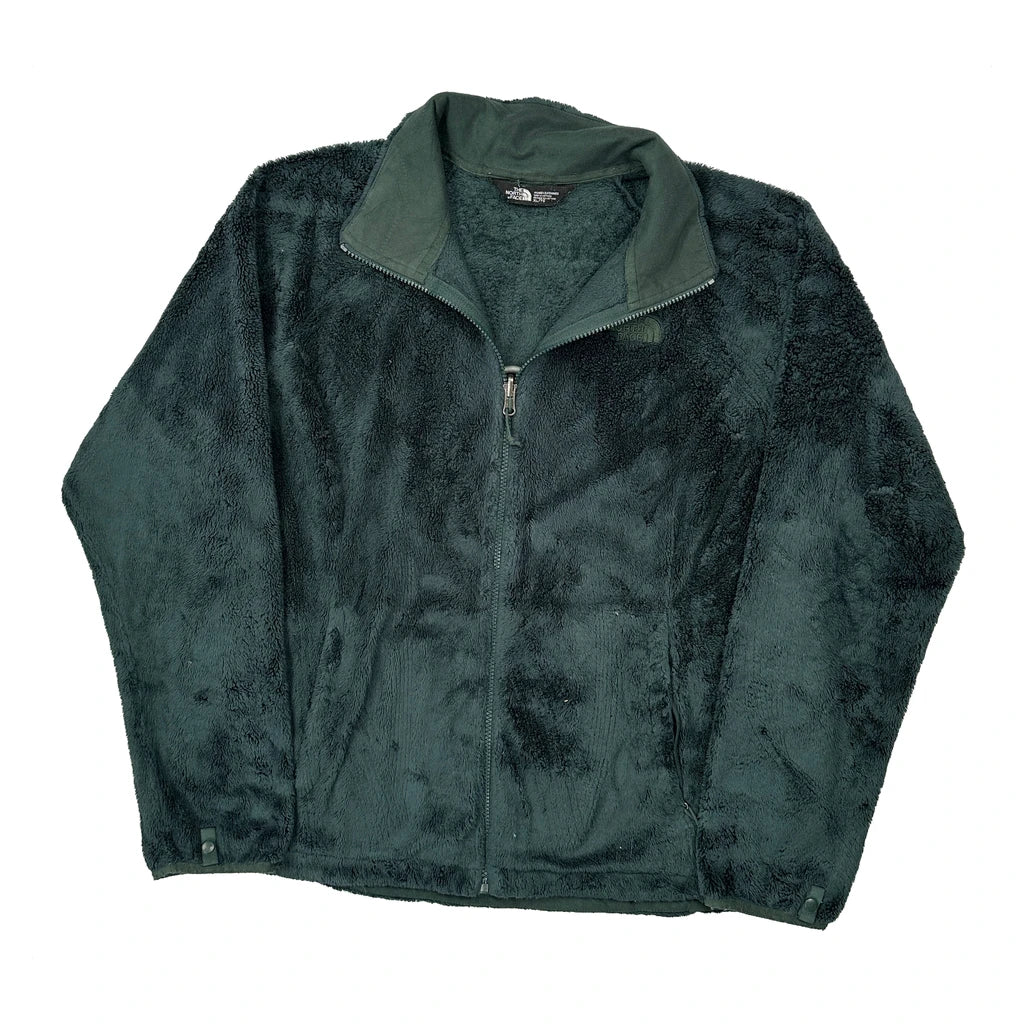 The North Face Fleece Jacket - XL Green Polyester