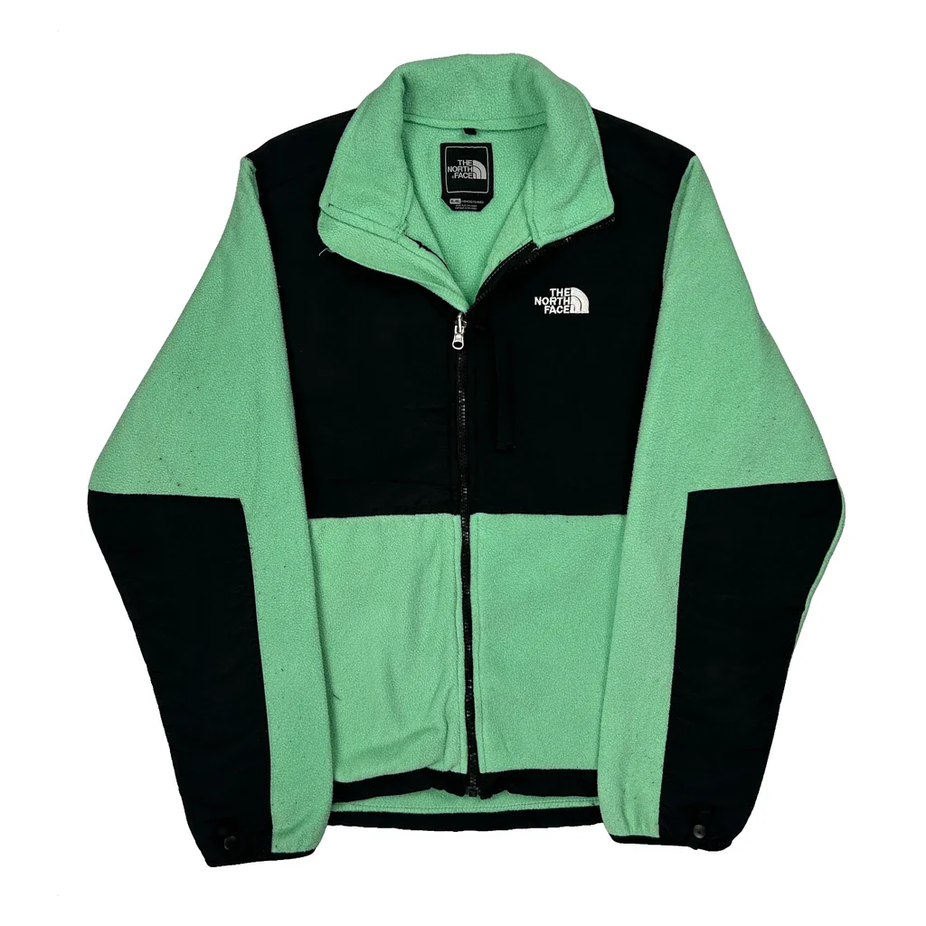 The North Face Denali Fleece Jacket - XL Green Polyester