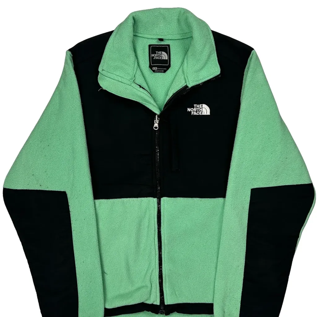 The North Face Denali Fleece Jacket - XL Green Polyester - Image 4