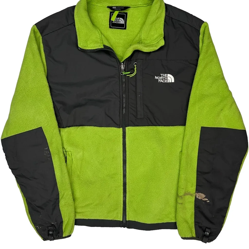The North Face Fleece Jacket - XL Green Polyester - Image 4