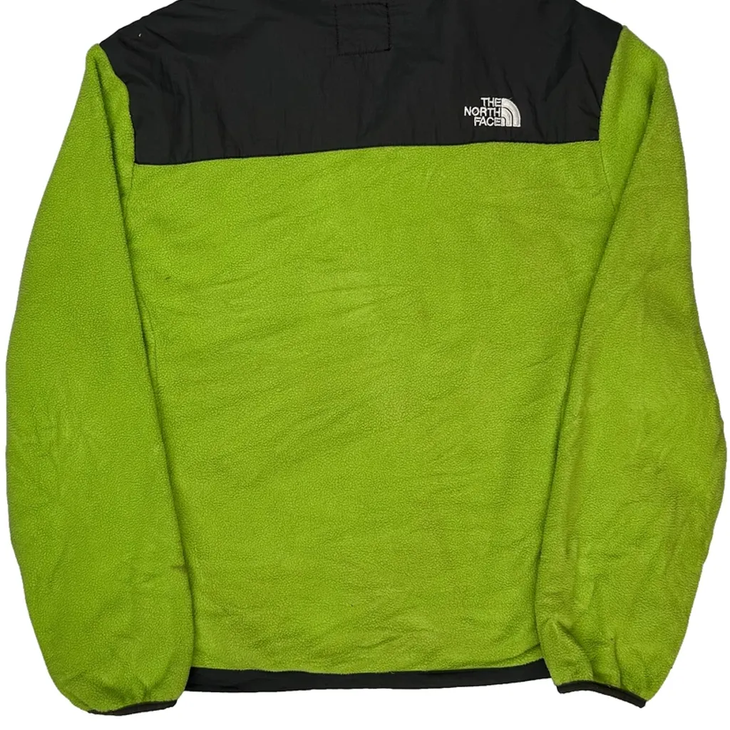 The North Face Fleece Jacket - XL Green Polyester - Image 7