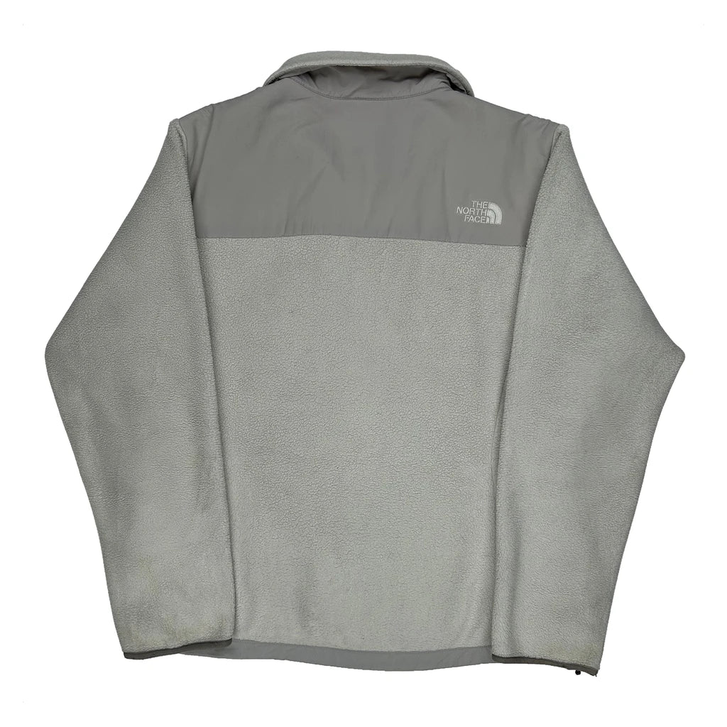 The North Face Denali Fleece Jacket - Large Grey Polyester - Image 2