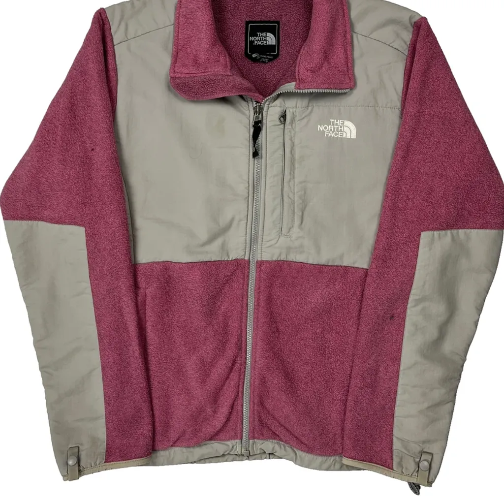 The North Face Denali Fleece Jacket - Large Grey Polyester - Image 4
