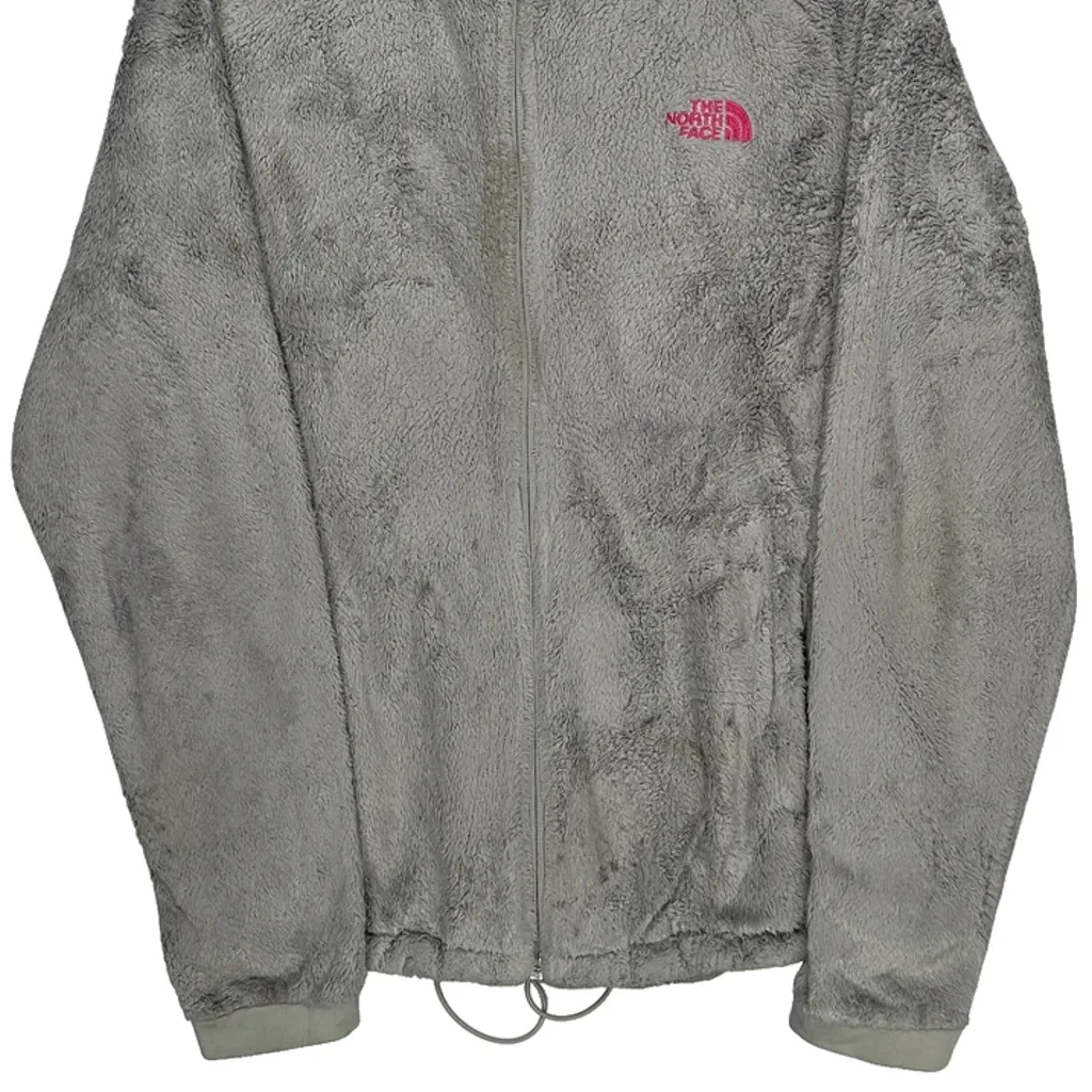 The North Face Fleece Jacket - Large Grey Polyester - Image 4