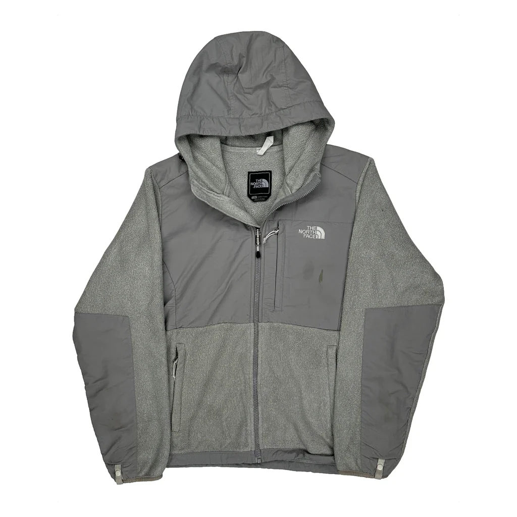 The North Face Denali Fleece Jacket - Large Grey Polyester