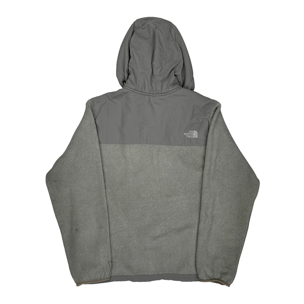 The North Face Denali Fleece Jacket - Large Grey Polyester - Image 2