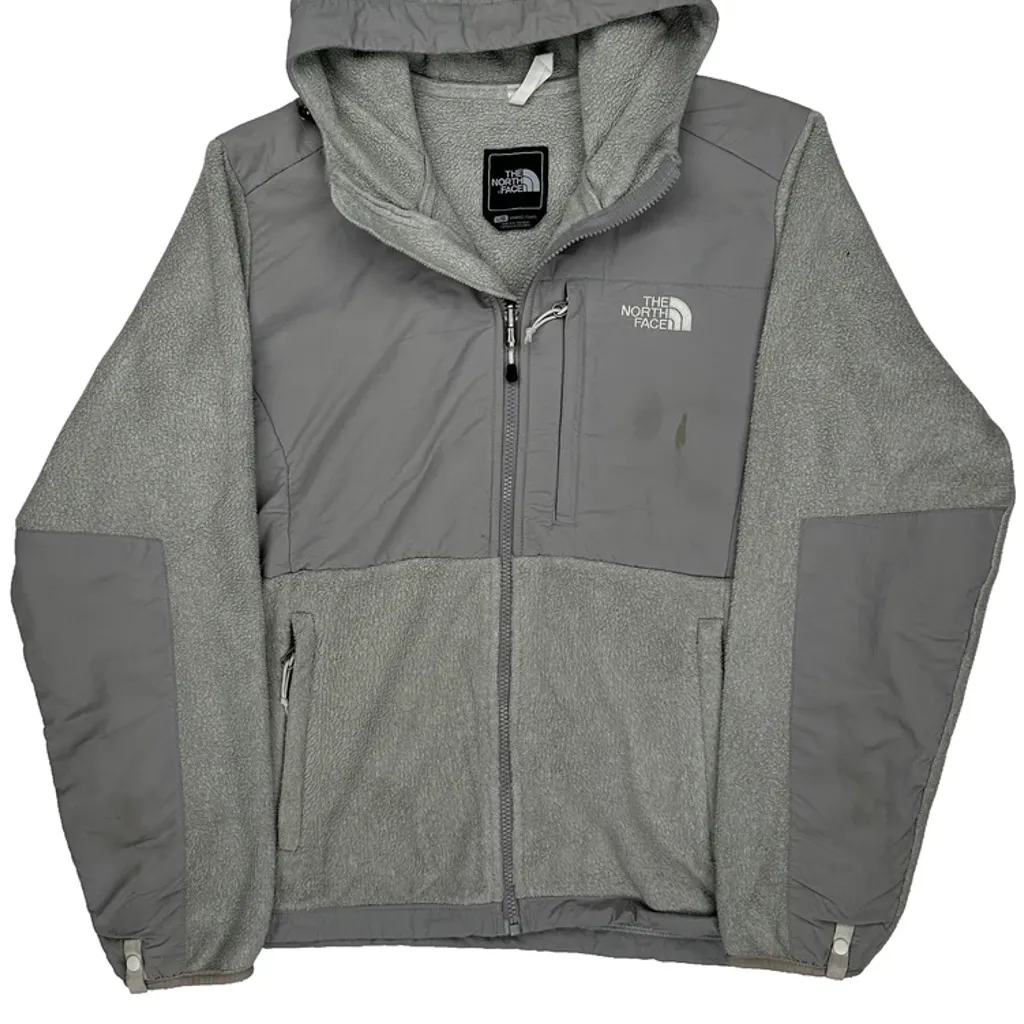 The North Face Denali Fleece Jacket - Large Grey Polyester - Image 4