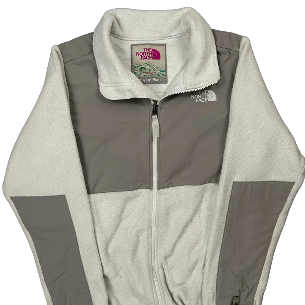 The North Face Denali Fleece Jacket - Large Grey Polyester - Image 6