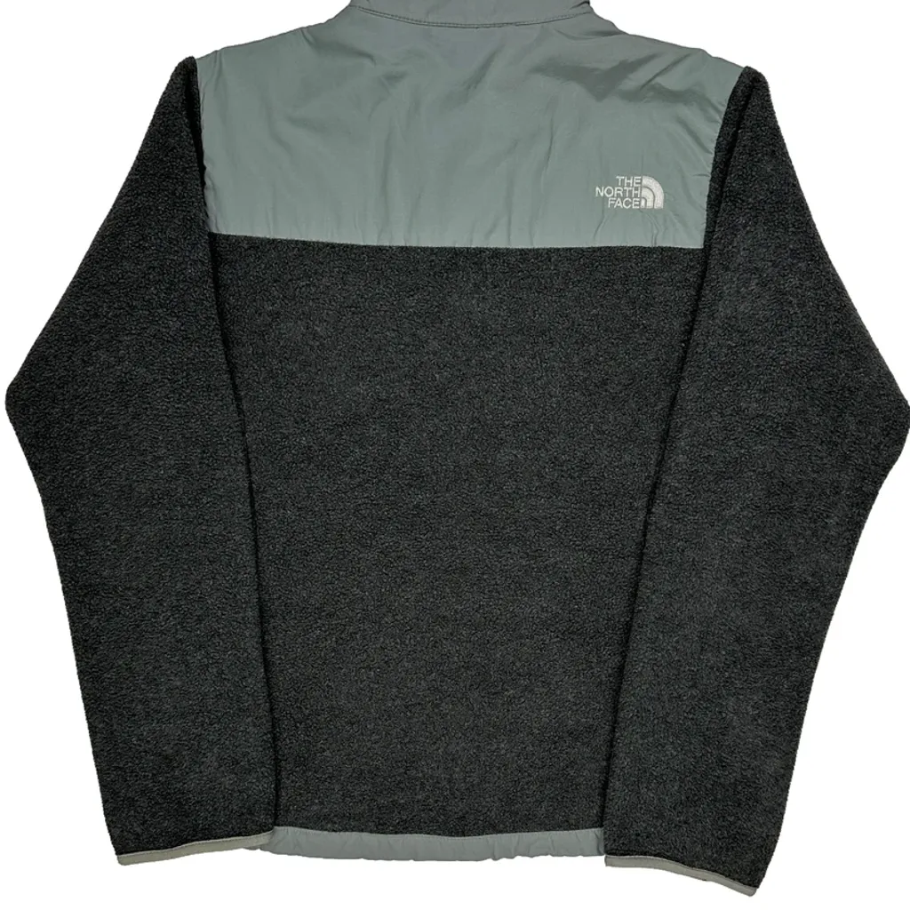The North Face Denali Fleece Jacket - Medium Grey Polyester - Image 8