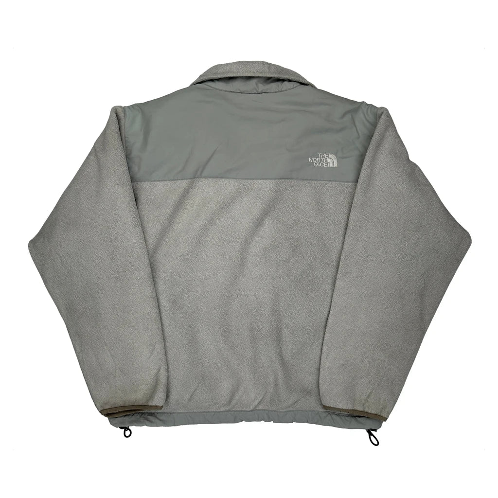 The North Face Denali Fleece Jacket - Medium Grey Polyester - Image 2