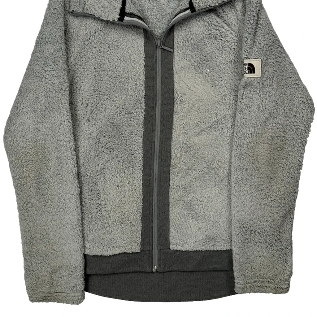 The North Face Fleece Jacket - Medium Grey Polyester - Image 5