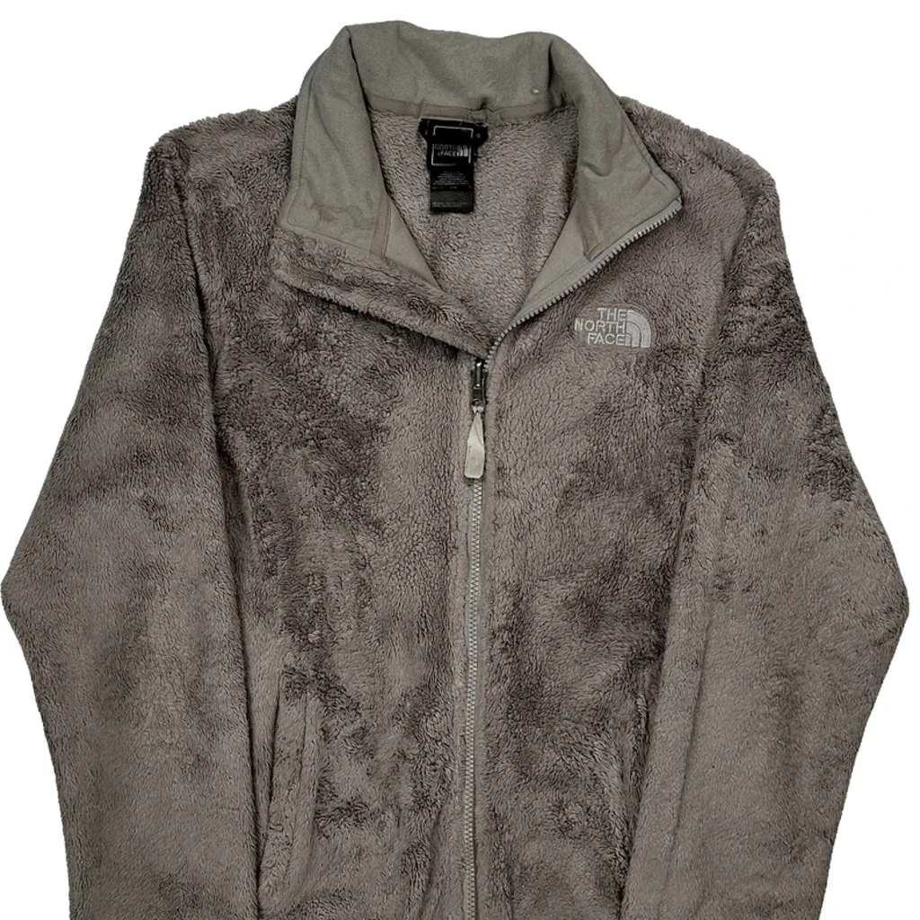 The North Face Fleece Jacket - Medium Grey Polyester - Image 5