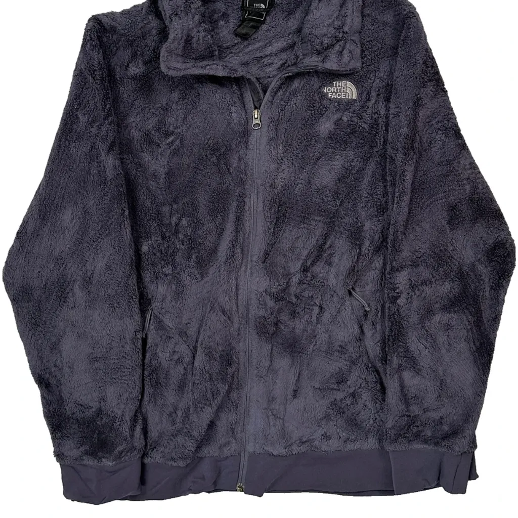 The North Face Fleece Jacket - Medium Grey Polyester - Image 5