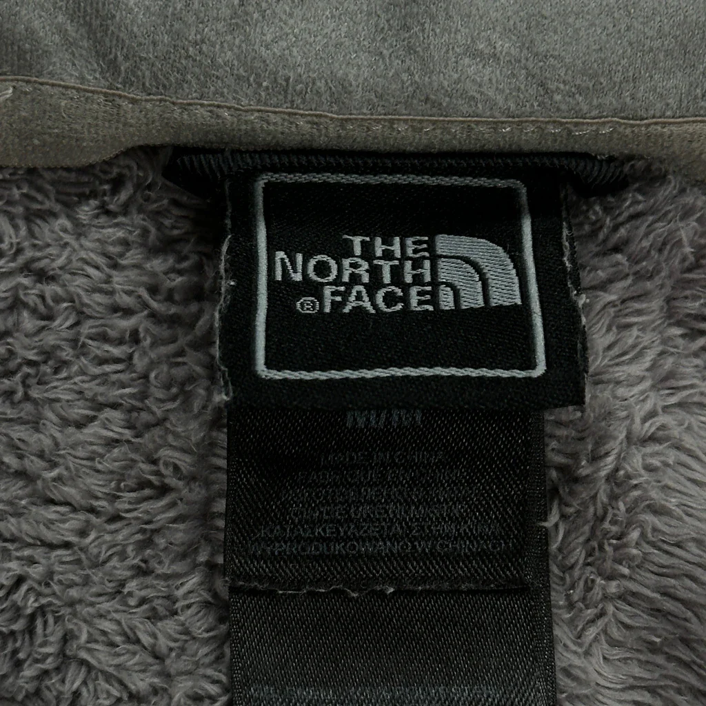 The North Face Fleece Jacket - Medium Grey Polyester - Image 3